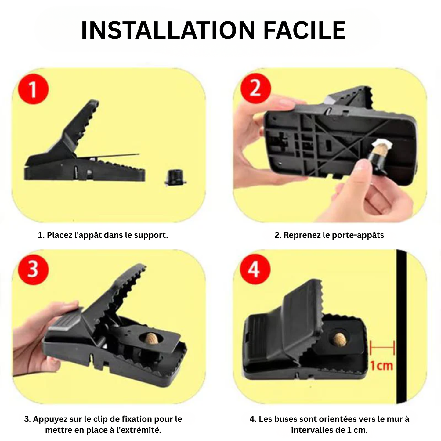 SilentCatch™ Premium | Piège à souris