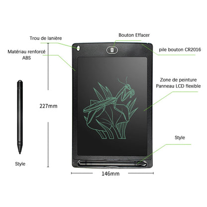 Tablette de Dessin LCD pour Enfants